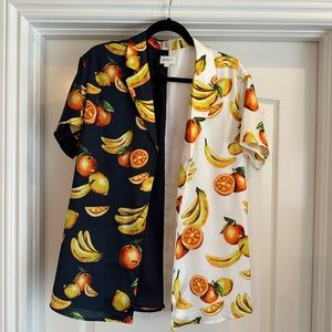 Song of Style Silk Unisex Button Up